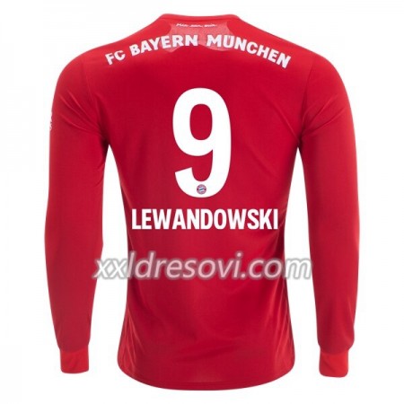 FC Bayern München Robert Lewandowski 9 Domaći Nogometni Dres 2019-2020 Dugim Rukavima